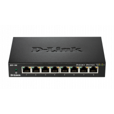 D-Link 8-Port Gigabit Unmanaged Metal Switch (DGS-108) D-Link 8-Port Gigabit Unmanaged Metal Switch (DGS-108)